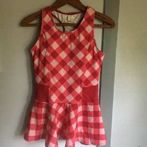 🍓Lime Ricki Red Gingham Tankini🍓